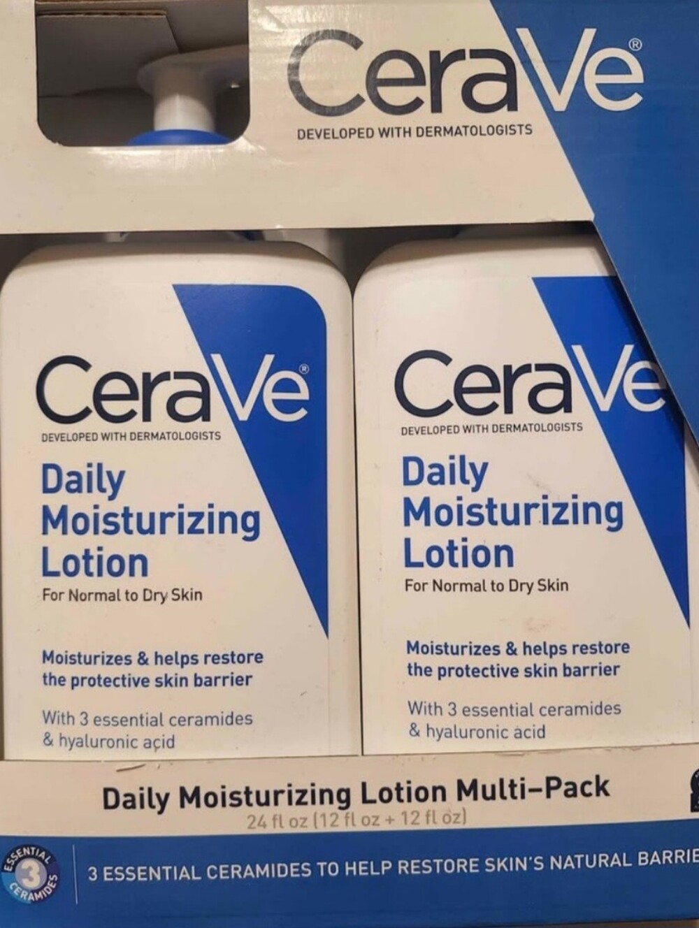 CeraVe Daily Moisturizing Lotion Twin Pack New In The Box